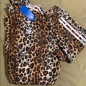 Adidas Originals Leopard Track Jumpsuit